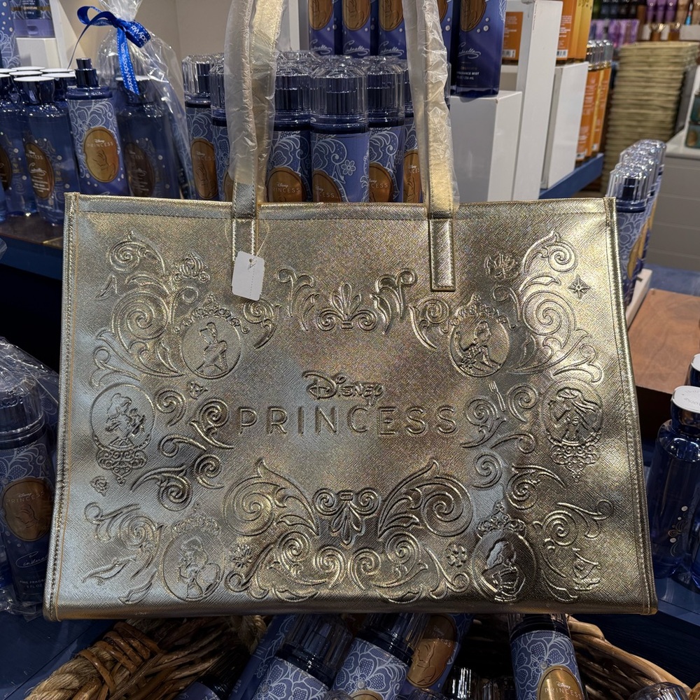 Disney Gold Embossed Tote Bag - Picture 6 of 9